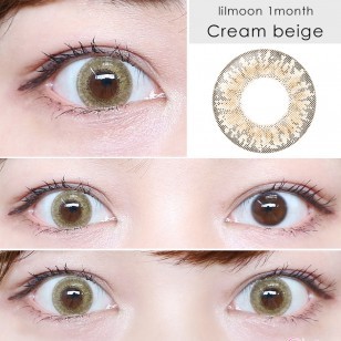 LILMOON Monthly CreamBeige平光(月拋)